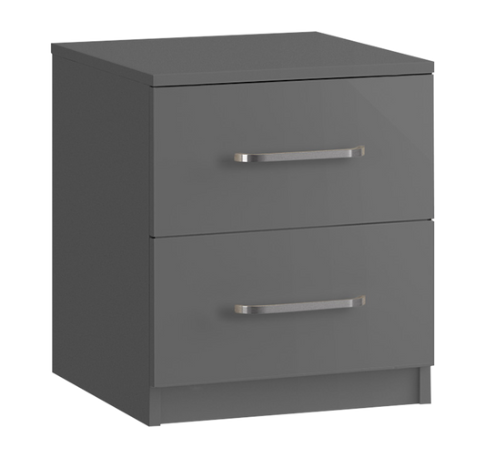 Kent Grey Bedside Table