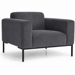 Isabelle Dark Velvet Armchair