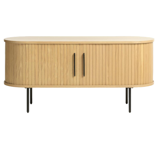 Alpine Large Oak TV Unit