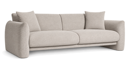 Oscar Beige 3 Seater