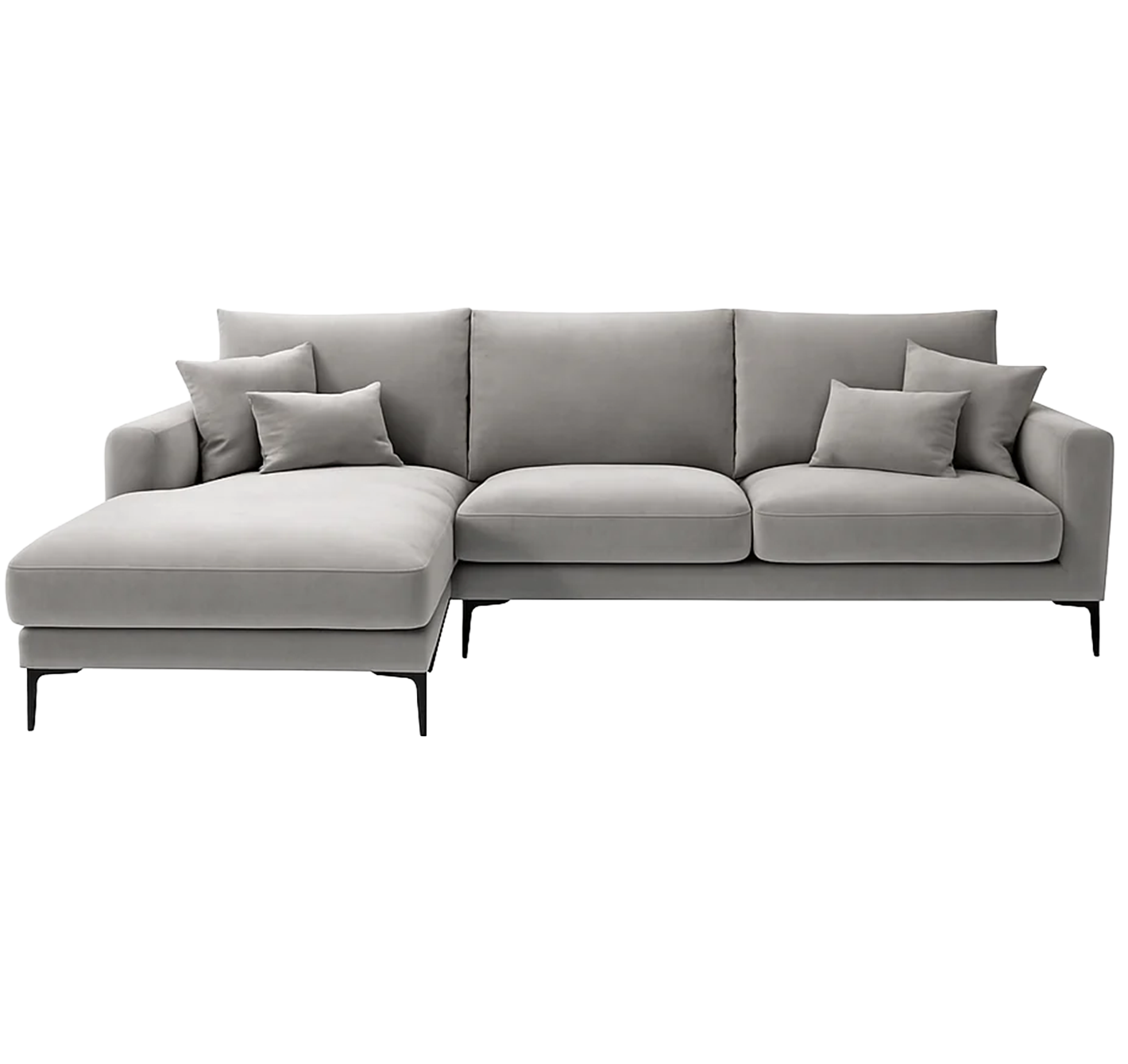 Daniel Corner Sofa LHF Velvet