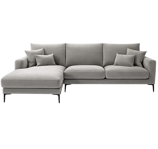 Daniel Corner Sofa LHF Velvet