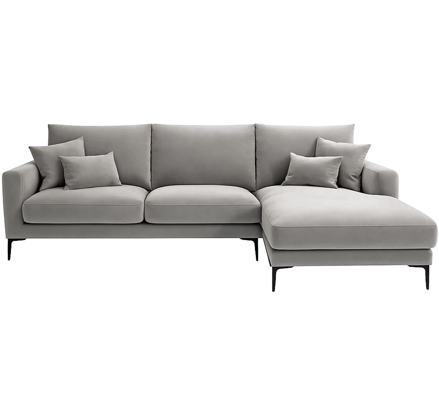 Daniel Corner Sofa RHF Velvet