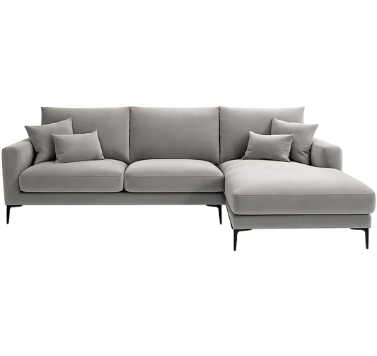 Daniel Corner Sofa RHF Velvet