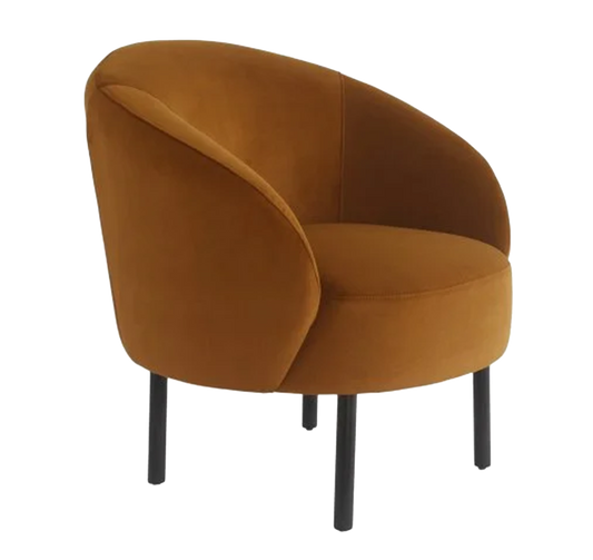Oliver Orange Armchair