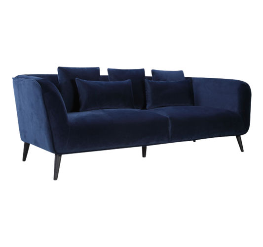 Langdale Blue 3 Seater