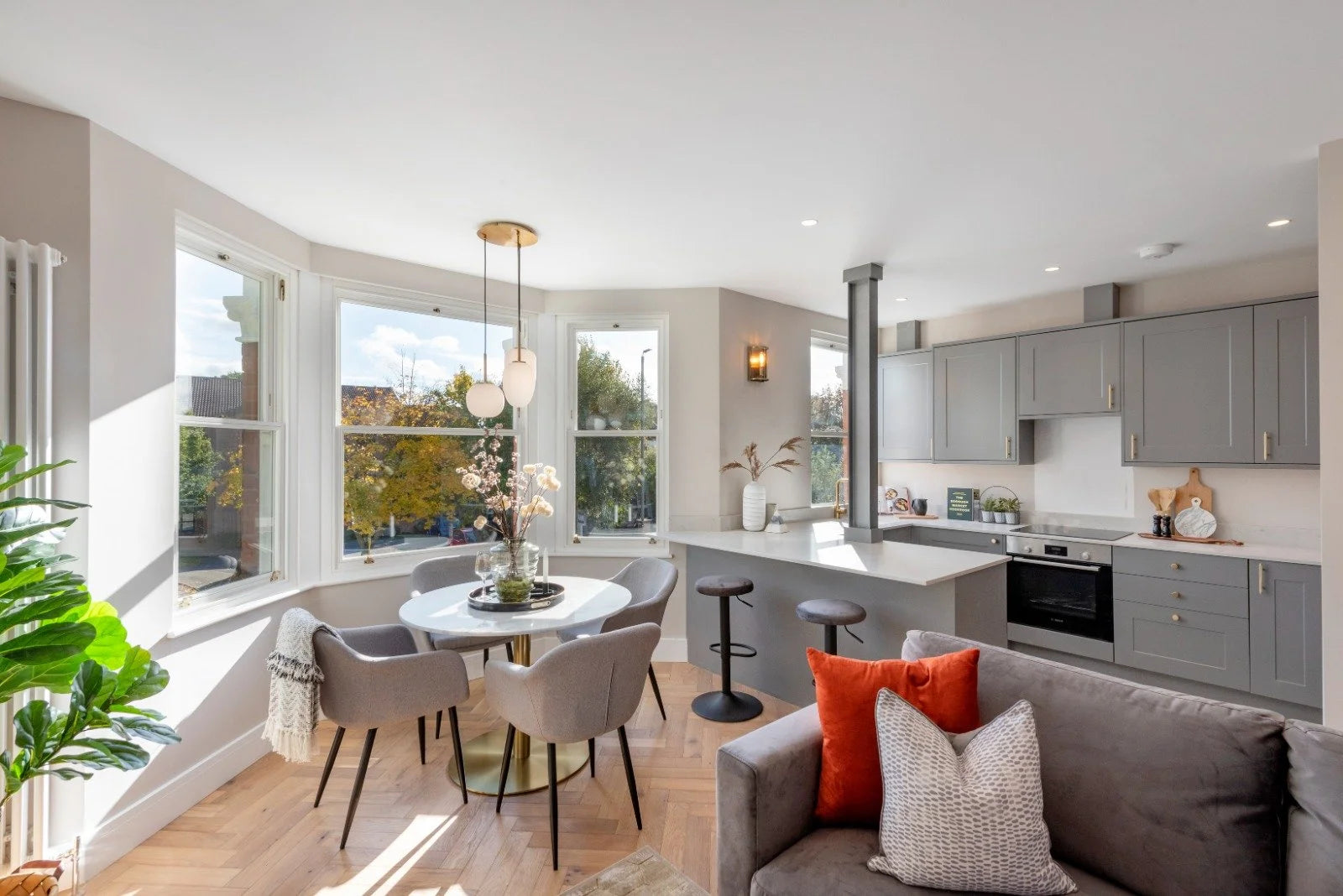 Mason Grey Bar Stool